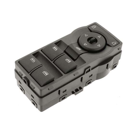 PWR WIN SWTCH HOLDEN COMMODORE - VE GREY HOUSING GREEN ILLUM, , scaau_hi-res