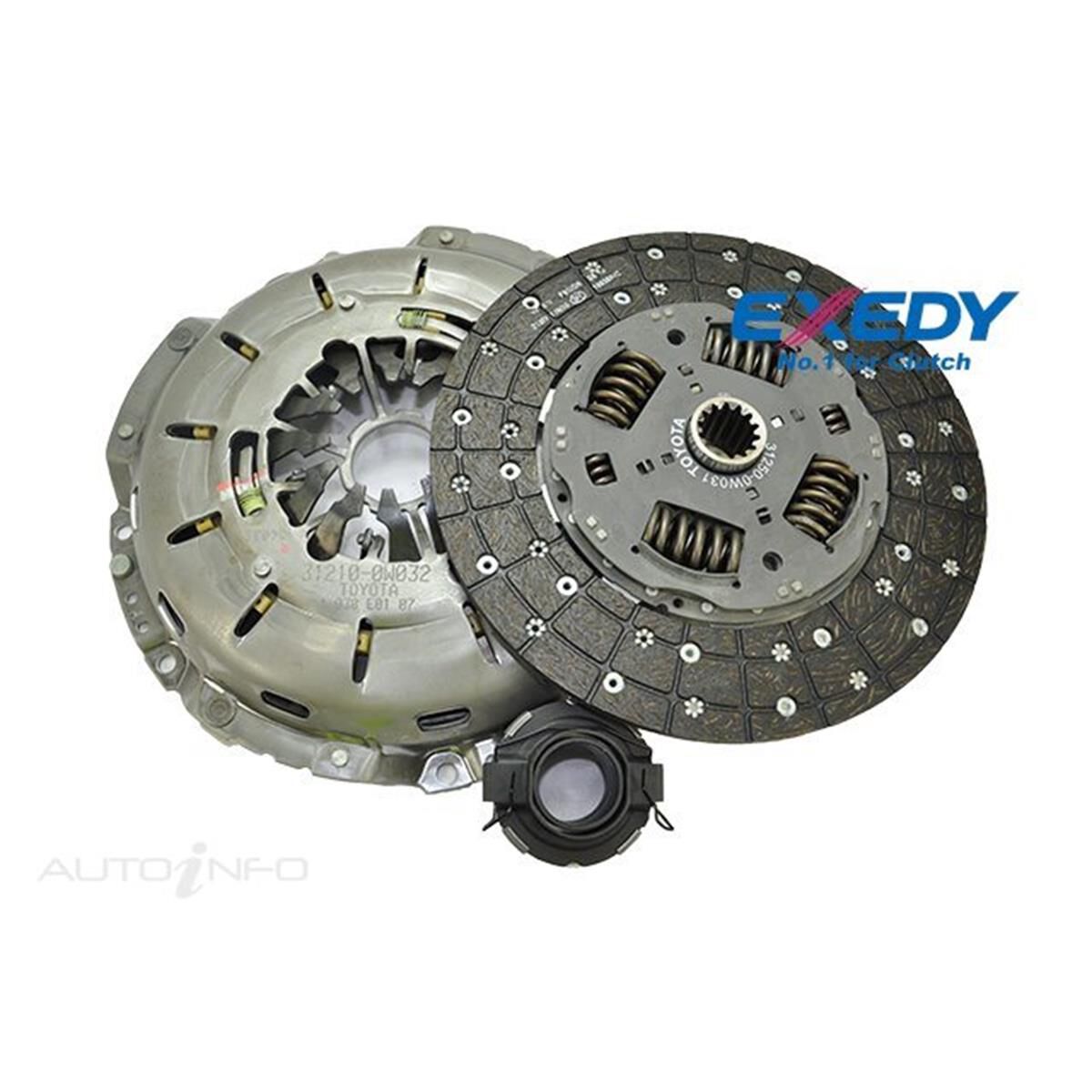 EXEDY 08017 Replacement Clutch Kit - Sport Compact Warehouse