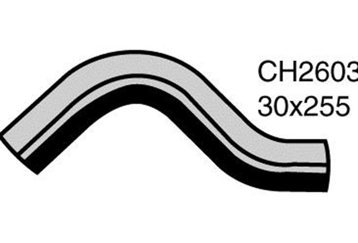 Radiator Upper Hose  - SUBARU LEONE . - 1.8L F4  PETROL - Manual & Auto, , scaau_hi-res