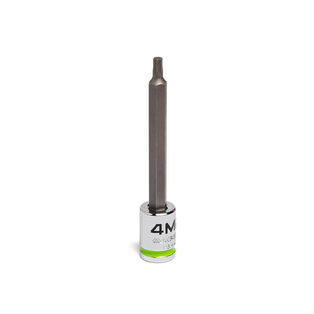 GRIPEDGE 3/8DR LONG HEX BIT SOCKET 4MM, , scaau_hi-res
