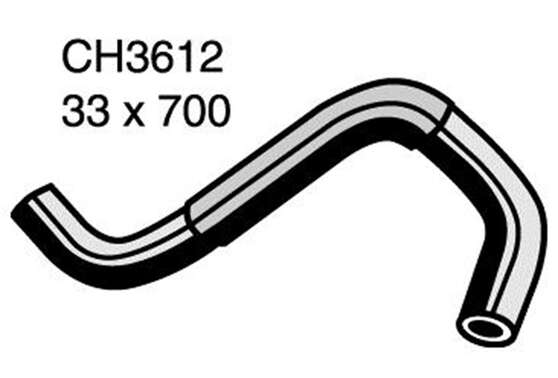Radiator Lower Hose  - NISSAN NAVARA D22 - 2.4L I4  PETROL - Manual & Auto, , scaau_hi-res