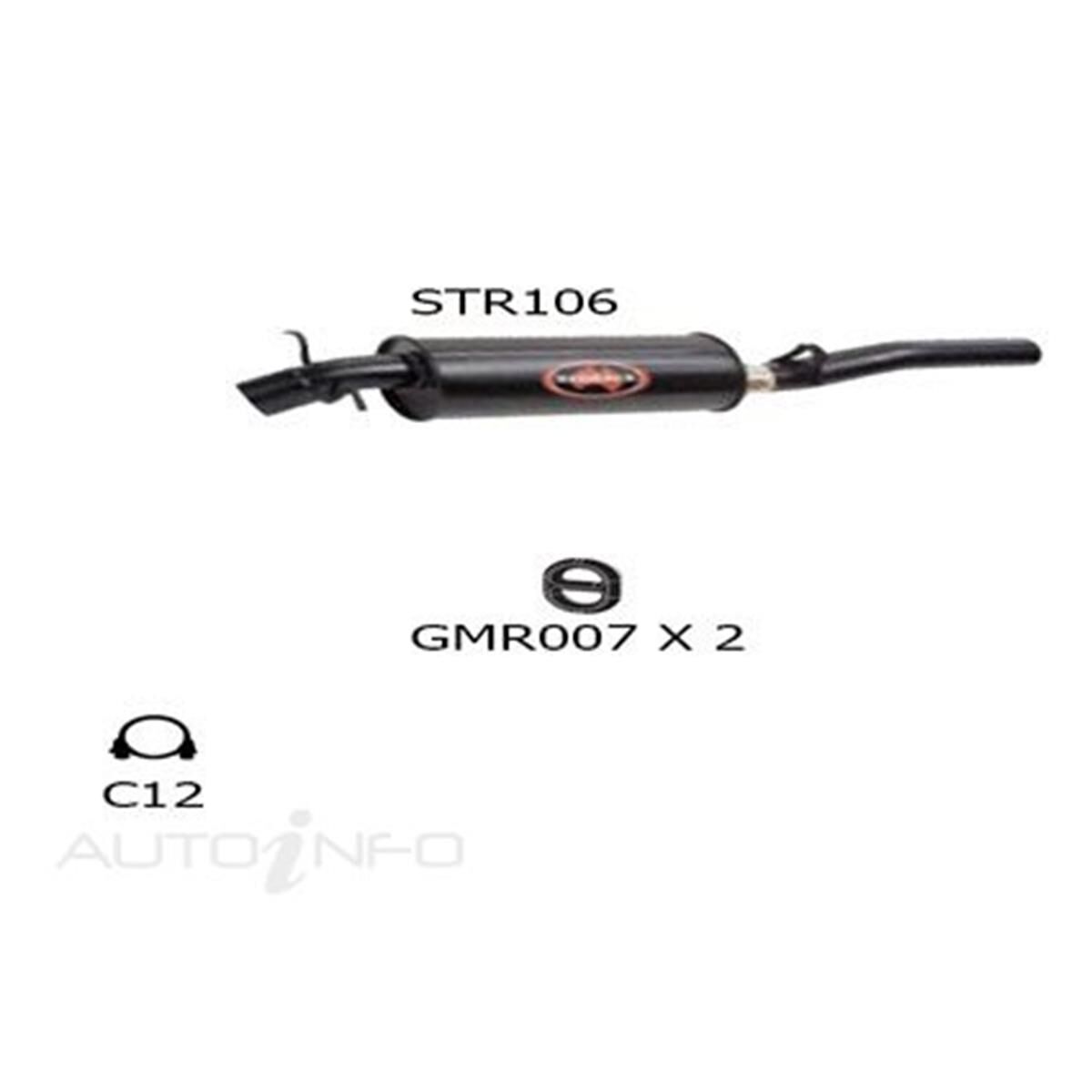 COMM VP-VS 2 1/2" IRS REAR MUFFLER, , scaau_hi-res