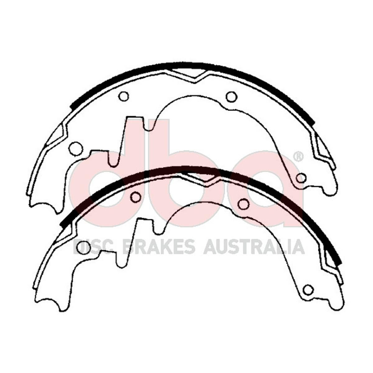 Street Series Brake Shoes [Holden 1968-80 254mm], , scaau_hi-res