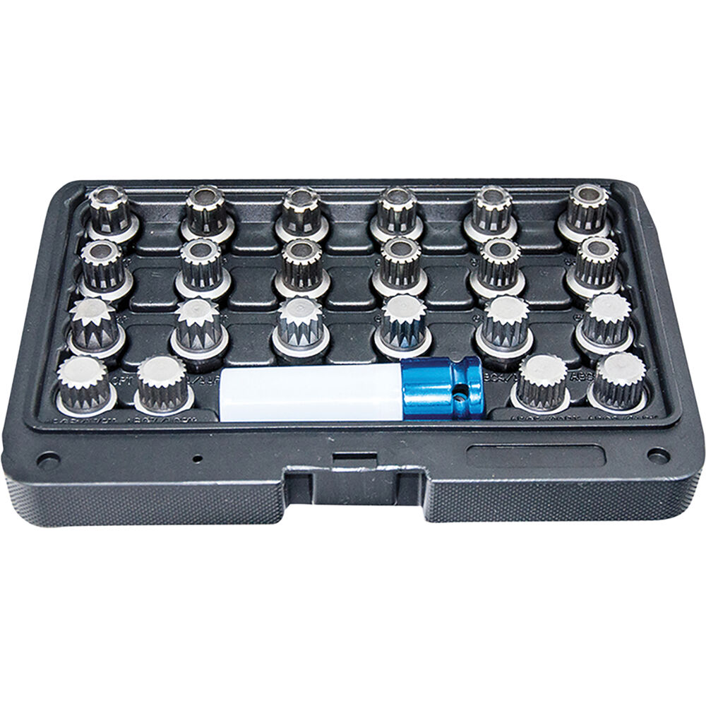 Endeavour Locking Wheel Nut Socket Set Suits VW, ET6053 Supercheap Auto
