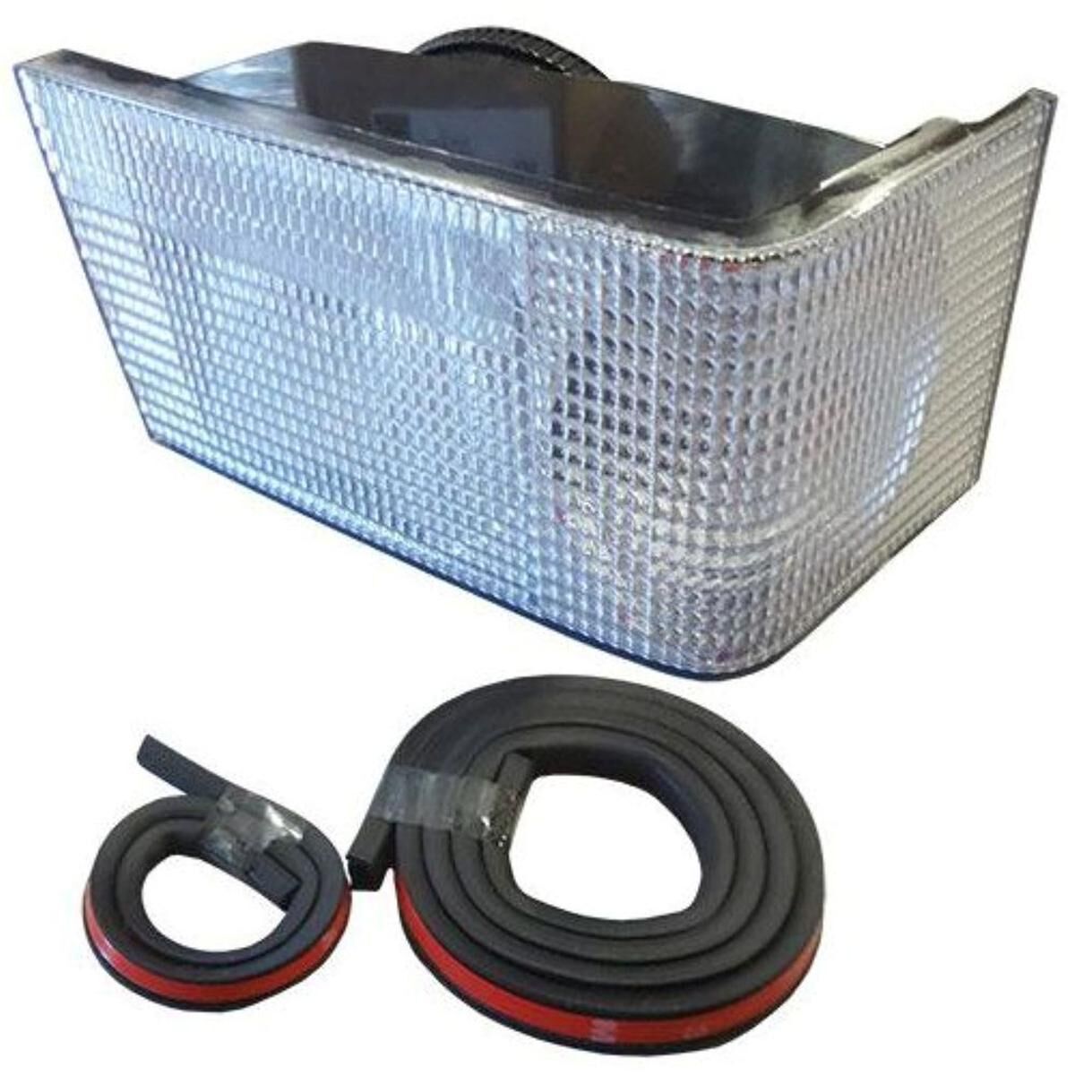 FRONT RH GRILLE LIGHT AASSEMBLY, WITH WEATHER STRIP, , scaau_hi-res
