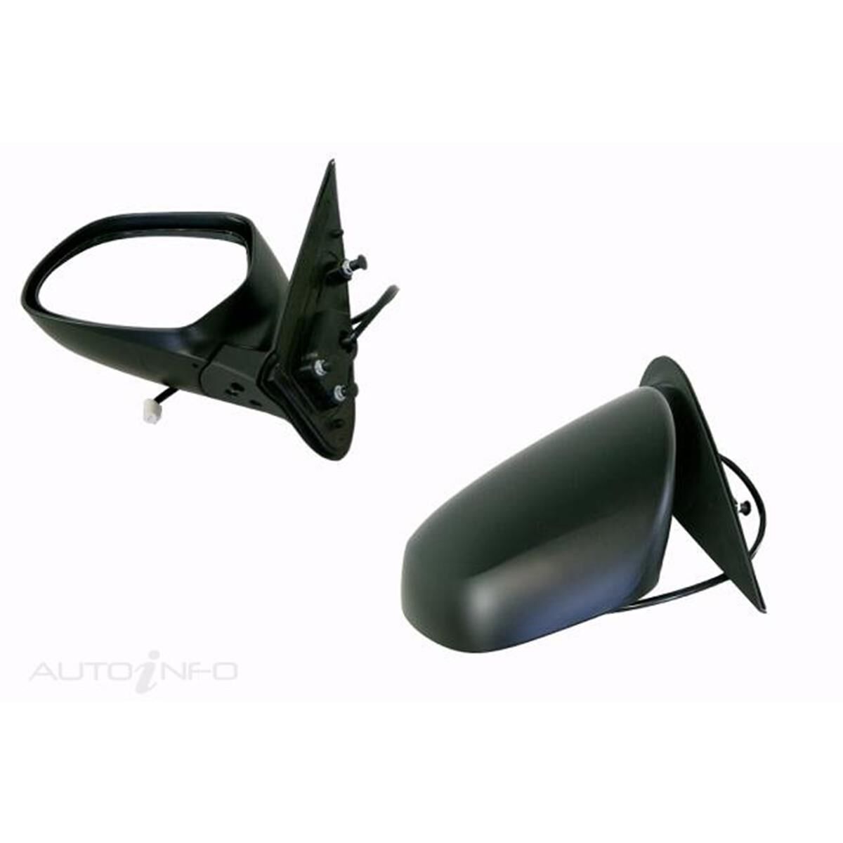 TOYOTA HIACE  TRH/KDH  03/2005 ~ 11/2013  ELECTRIC DOOR MIRROR  LEFT HAND SIDE  BLACK, , scaau_hi-res