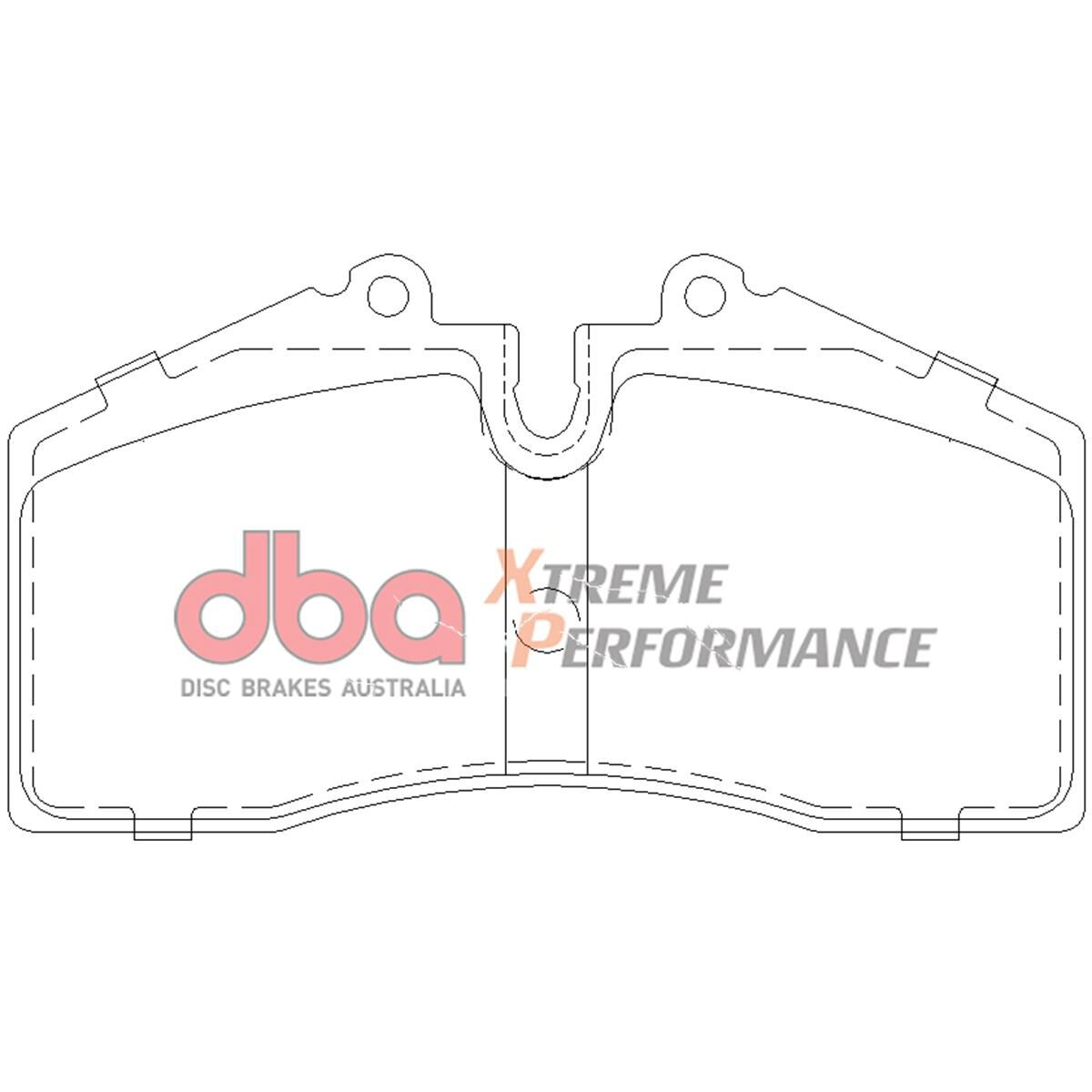 DBA XP PERFORMANCE BRAKE PADS  Holden HSV Harrop 4 piston VT-VX F, , scaau_hi-res