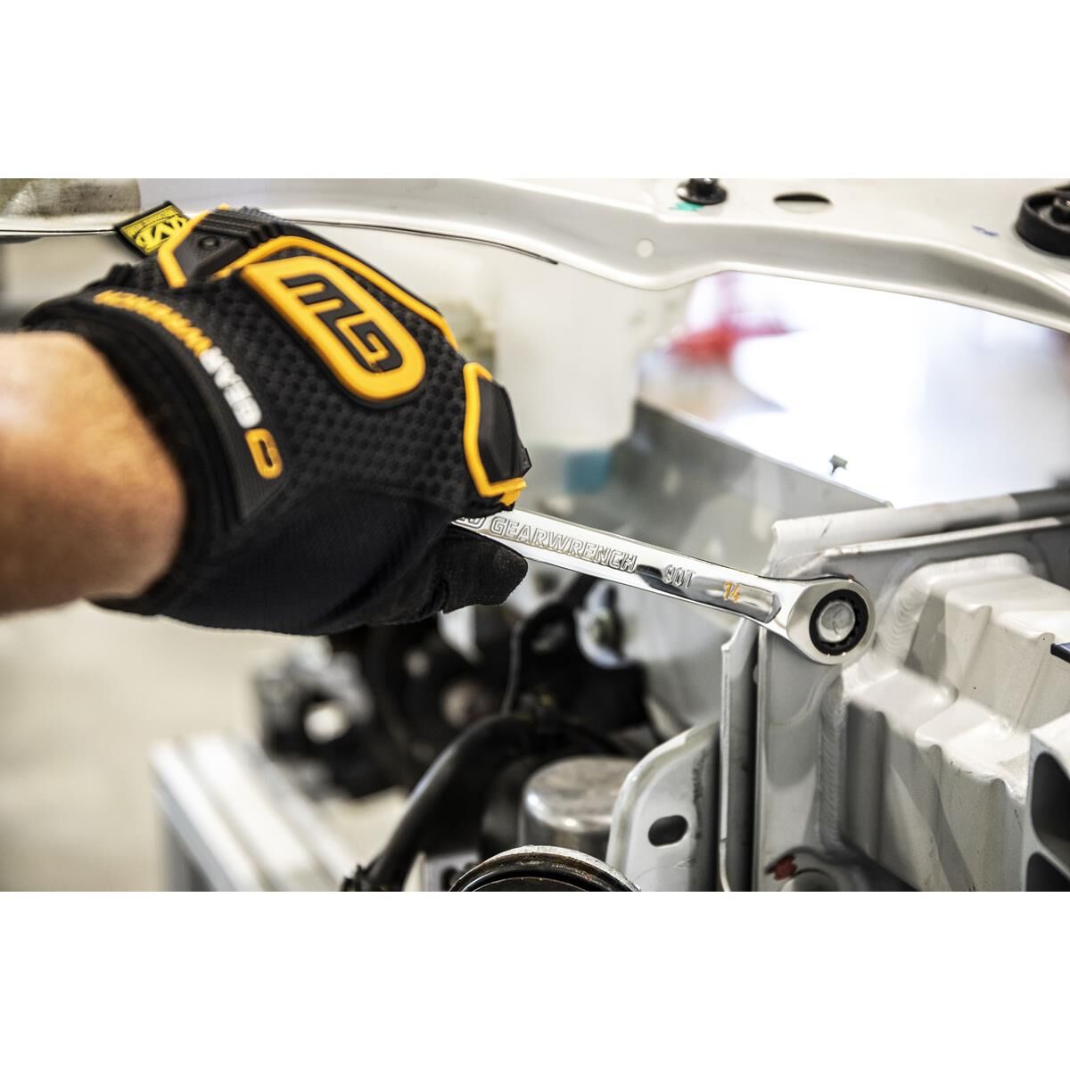 16 PIECE 90-TOOTH 12 POINT METRIC COMBINATION RATCHETING WRENCH SET, , scaau_hi-res