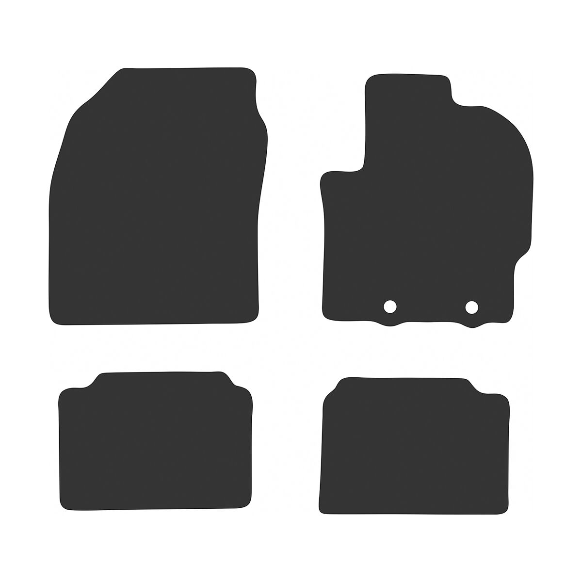 EXECUTIVE RUBBER CAR MATS FOR TOYOTA YARIS CROSS (1ST GEN) 2020 ONWARDS, , scaau_hi-res