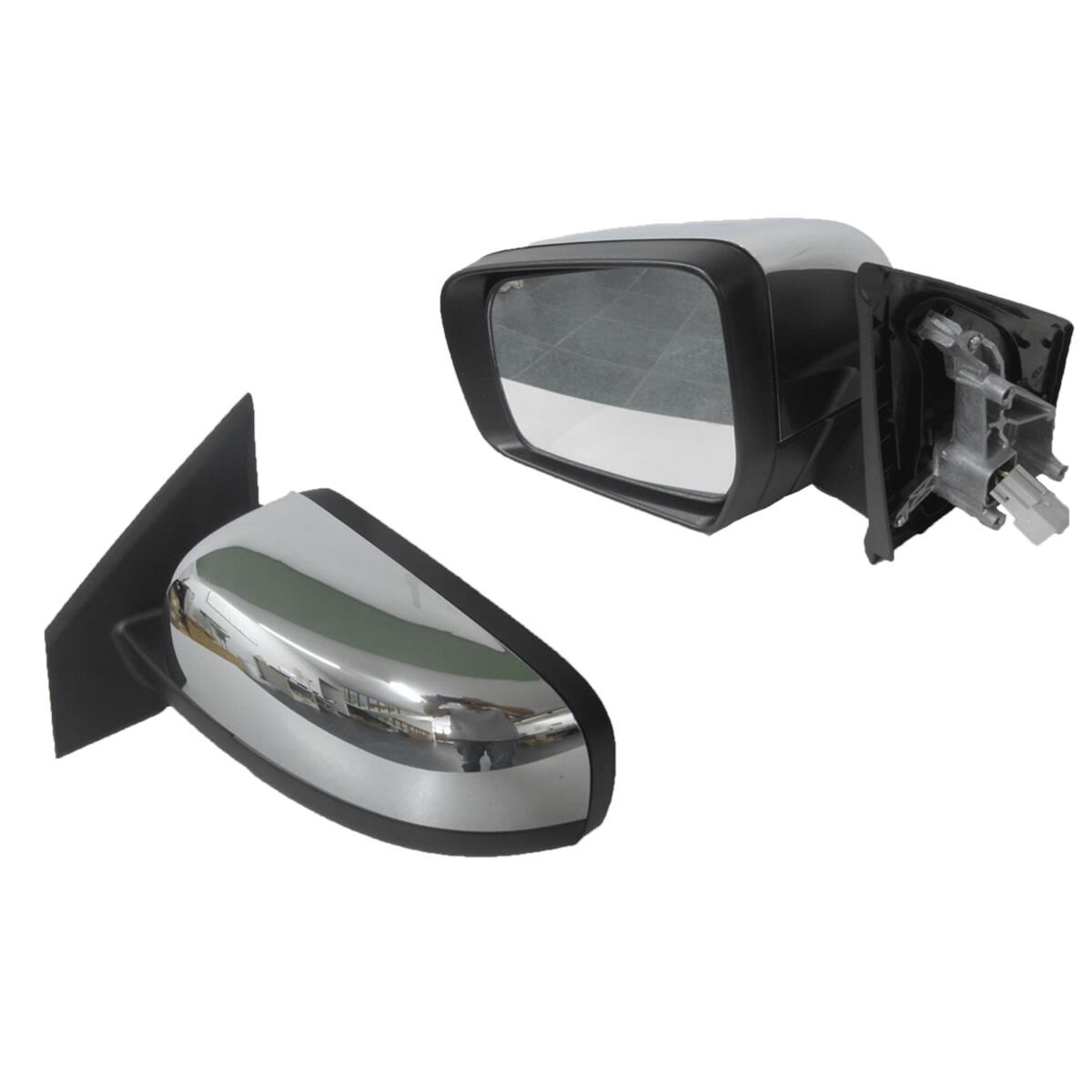 MAZDA  BT50 UP/UR  10/2011 ~ 2016  ELECTRIC DOOR MIRROR  BLACK / CHROME PAINTING  LEFT HAND SIDE, , scaau_hi-res