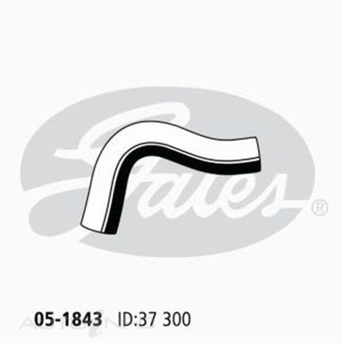 05-1843 GATES RADIATOR HOSE, , scaau_hi-res