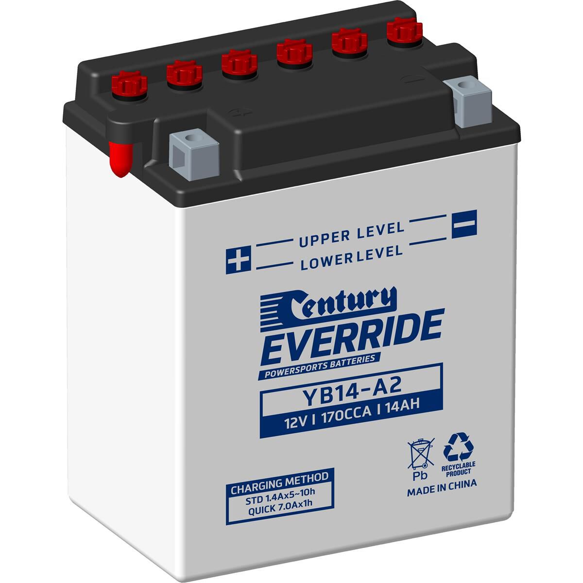 POWERSPORTS BATTERIES - YB14-A2, , scaau_hi-res