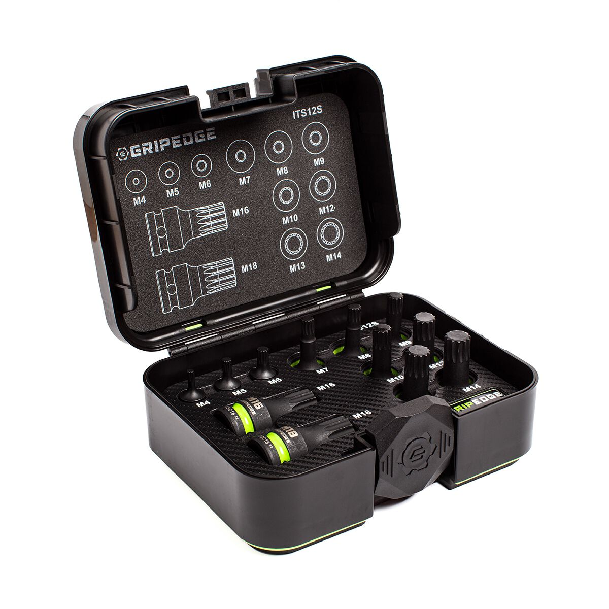 GRIPEDGE IMPACT TRIPLE SQ DR SET 12PC, , scaau_hi-res