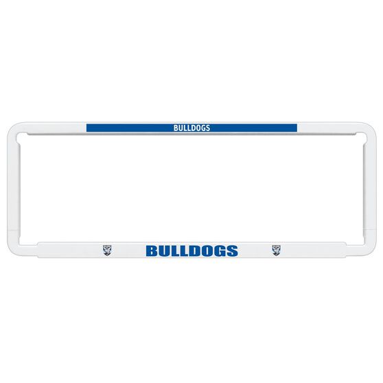 NUMBER PLATE FRAME BULLDOGS, , scaau_hi-res