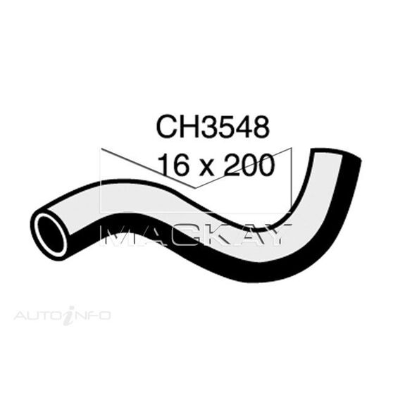 Heater Hose  - TOYOTA LANDCRUISER FZJ80R - 4.5L I6  PETROL - Manual & Auto, , scaau_hi-res