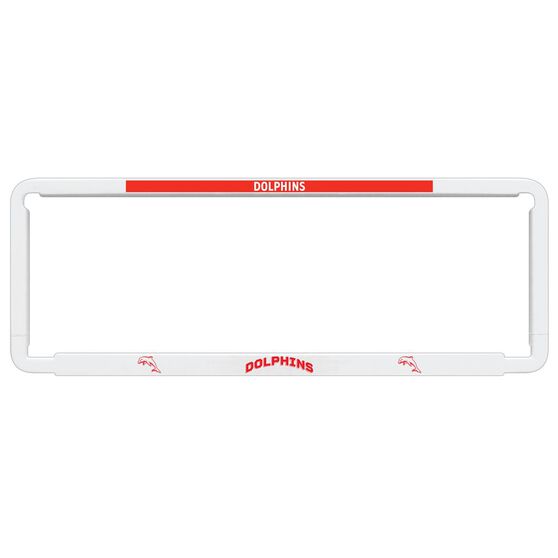 NUMBER PLATE FRAME DOLPHINS, , scaau_hi-res