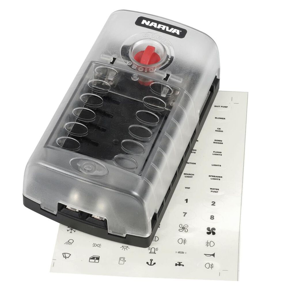 Narva 12 Way Fuse Box and Cover | Supercheap Auto