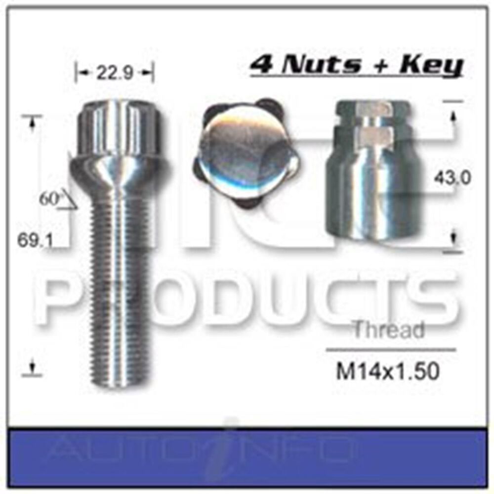 Nice Locking Wheel Nut RB646LOCK Supercheap Auto