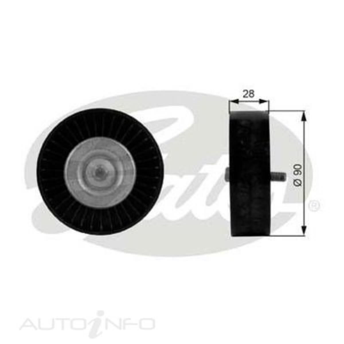 DriveAlign&reg; Idler Pulley, , scaau_hi-res