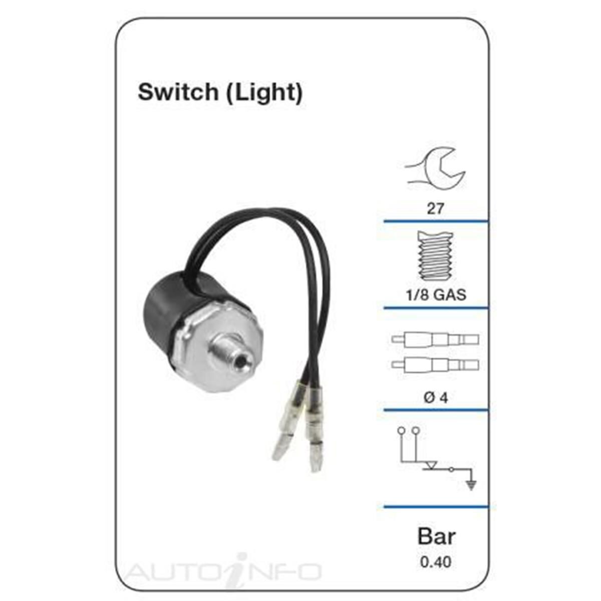TRIDON OIL PRESSURE SWITCH (LIGHT), , scaau_hi-res