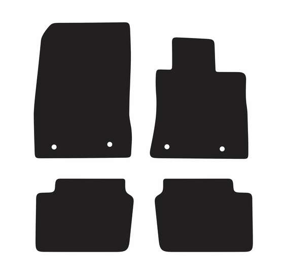 EXECUTIVE RUBBER CAR MATS FOR MAZDA 2 HATCH (3RD GEN) 2014 ONWARDS, , scaau_hi-res