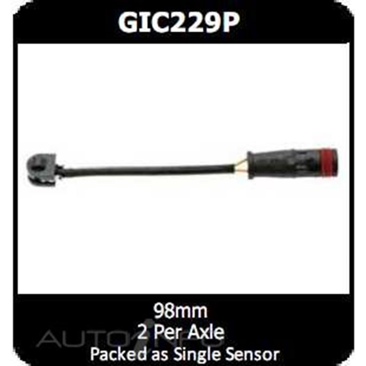 PTX DISC PAD WEAR SENSOR SINGLE, , scaau_hi-res