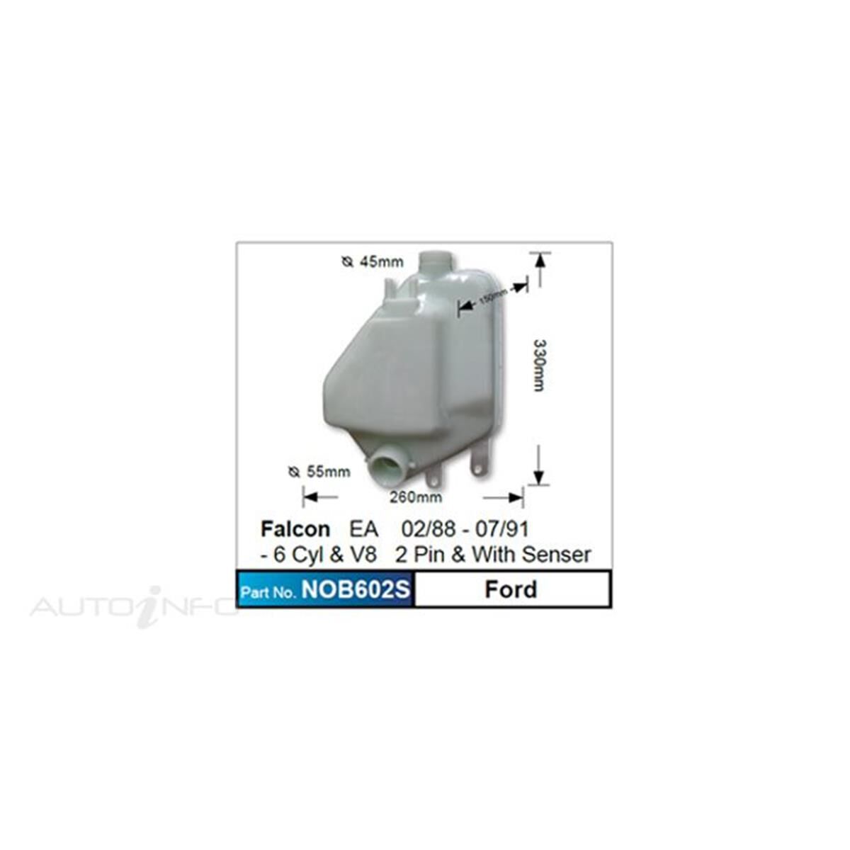 Overflow Bottle EA With Sensor, , scaau_hi-res
