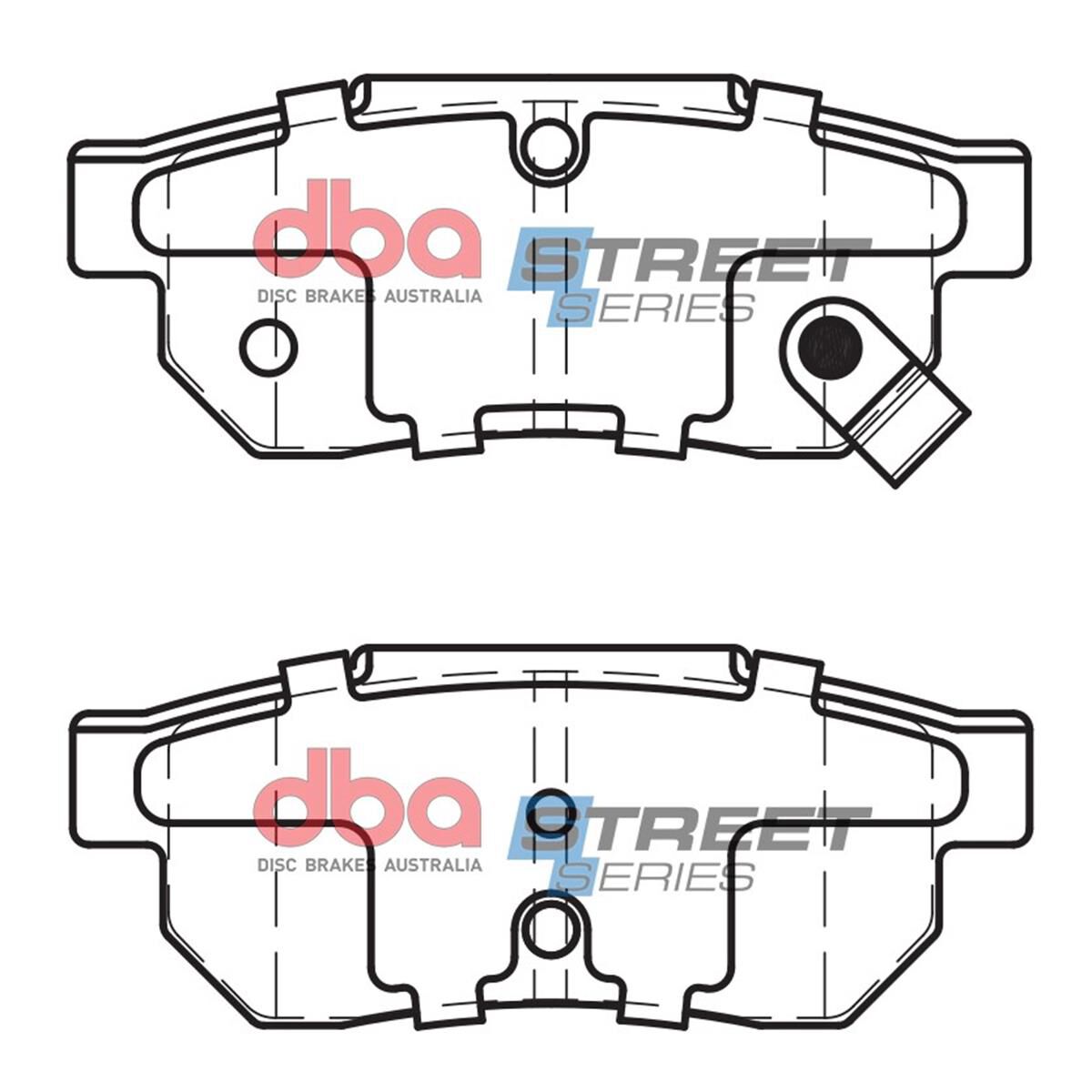 DBA SS STREET SERIES BRAKE PADS [ Honda & Isuzu 1986-2014 R ], , scaau_hi-res