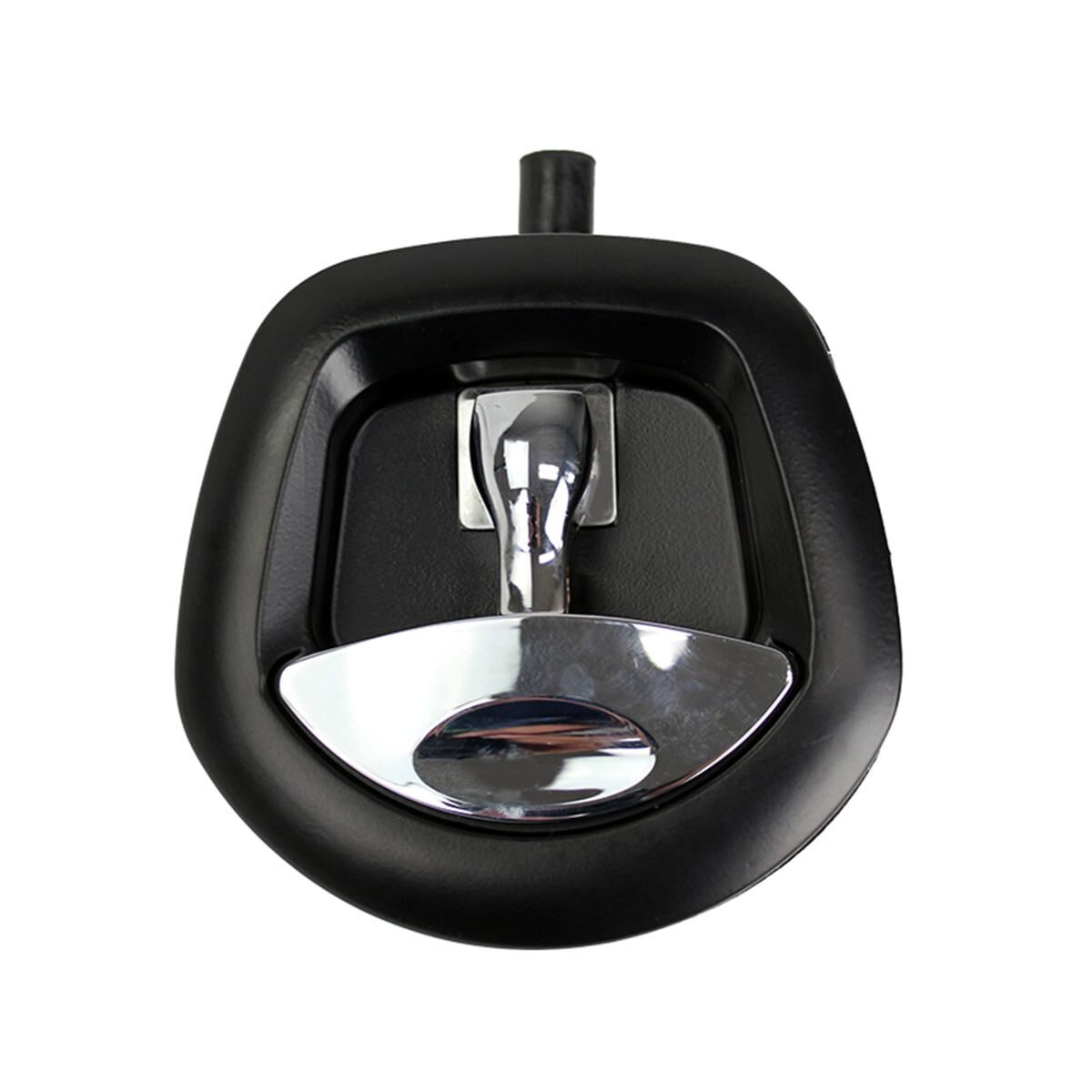 Sunrise T Lock Whale Tail Chrome Handle with Black Housing, , scaau_hi-res