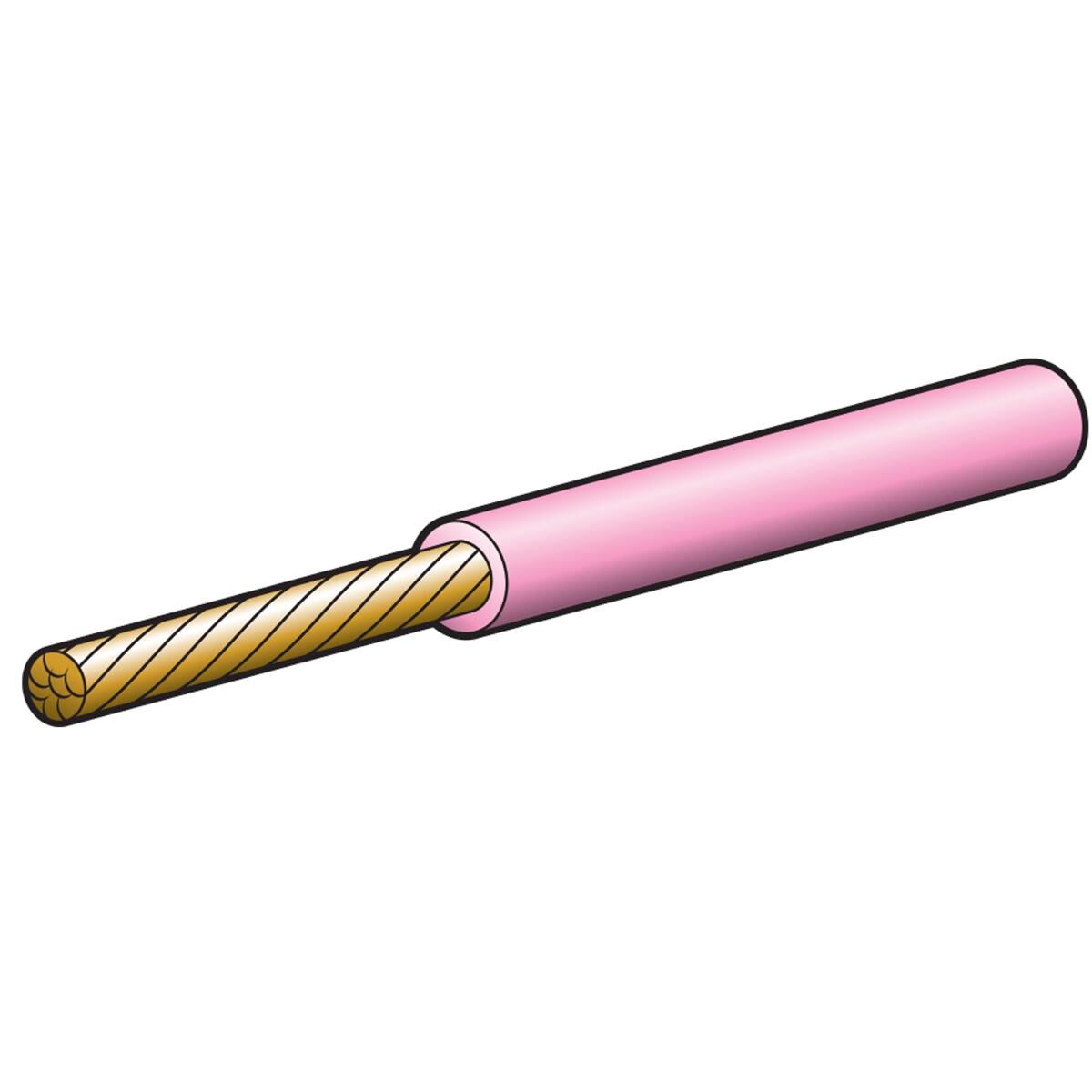 CABLE S/CORE 4MM 15A 30M PINK, , scaau_hi-res