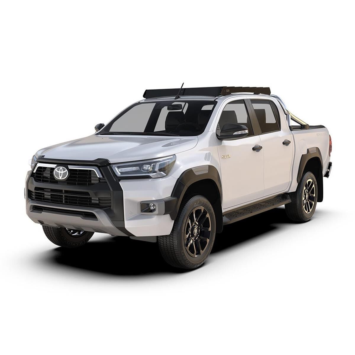 FRONT RUNNER TOYOTA HILUX (2015-CURRENT) SLIMSPORT ROOF RACK KIT, , scaau_hi-res