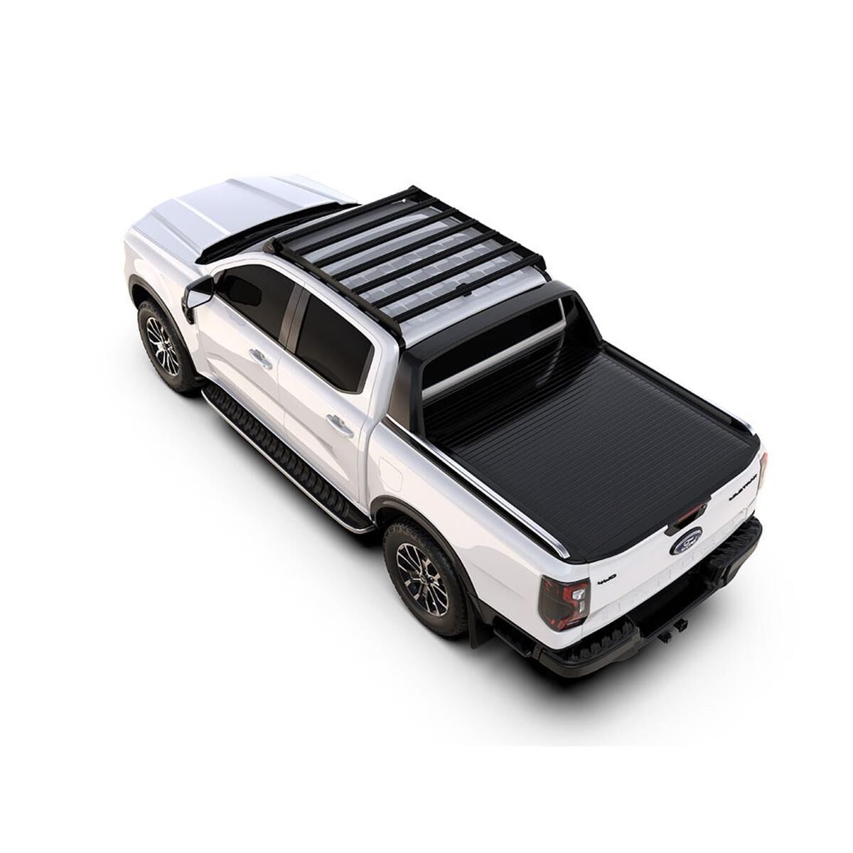 FRONT RUNNER FORD RANGER T6.2 WILDTRAK/RAPTOR DOUBLE CAB (2022-CURRENT) SLIMSPORT ROOF RACK KIT, , scaau_hi-res