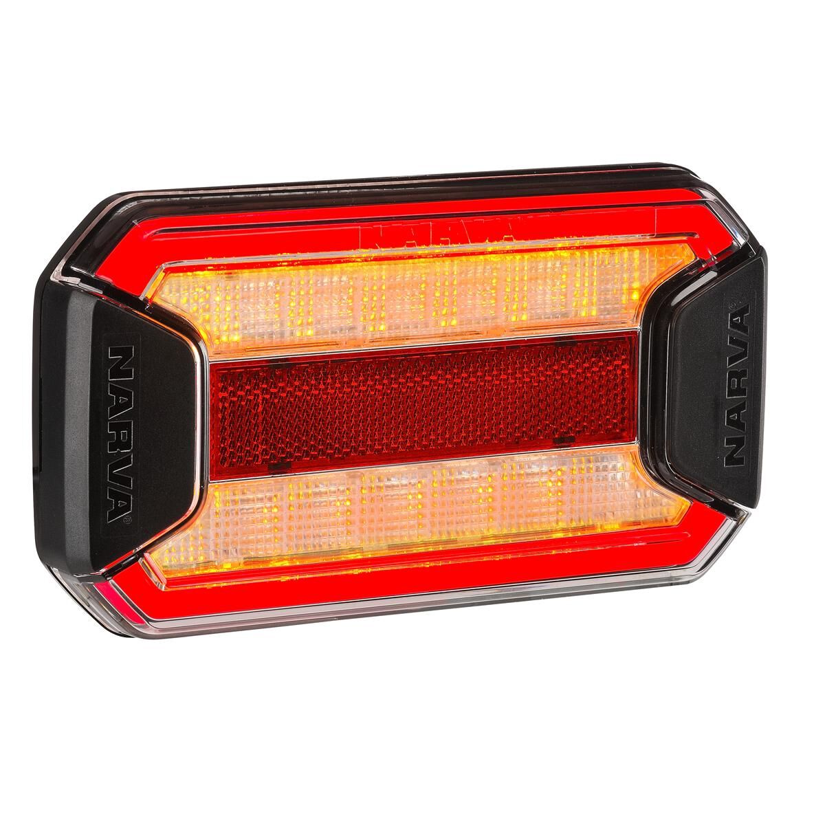 Narva 9-33 Volt LED Tail and Indicator Lamp with In-Built Reflector, Clear Lens and 0.5m of Hard-Wired Cable, , scaau_hi-res