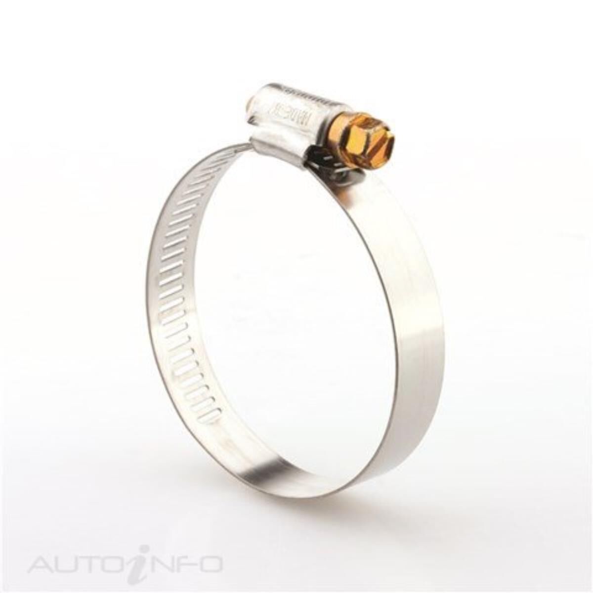 Tridon Perforated Clamp Part Stainless Steel Hose Clamp 19 - 44mm 10 Pack - HS020P, , scaau_hi-res