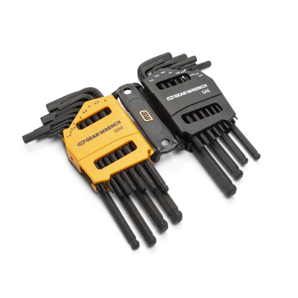 26 PIECE SAE/METRIC BALL END LONG ARM HEX KEY SET, , scaau_hi-res