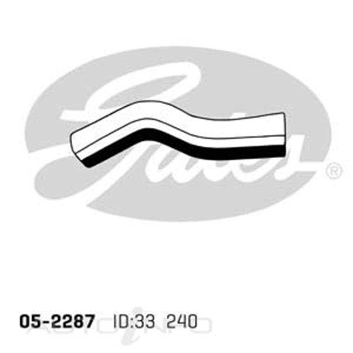 Gates Radiator Hose - 05-2287 | Supercheap Auto
