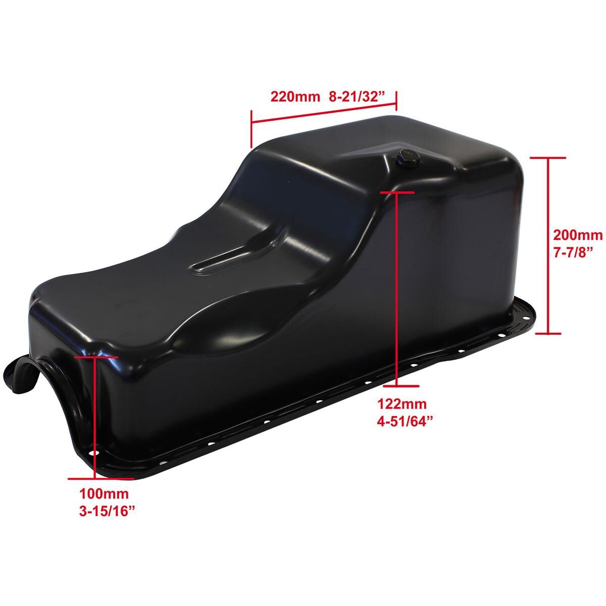 STOCK OIL PAN FORD 289-302W, , scaau_hi-res