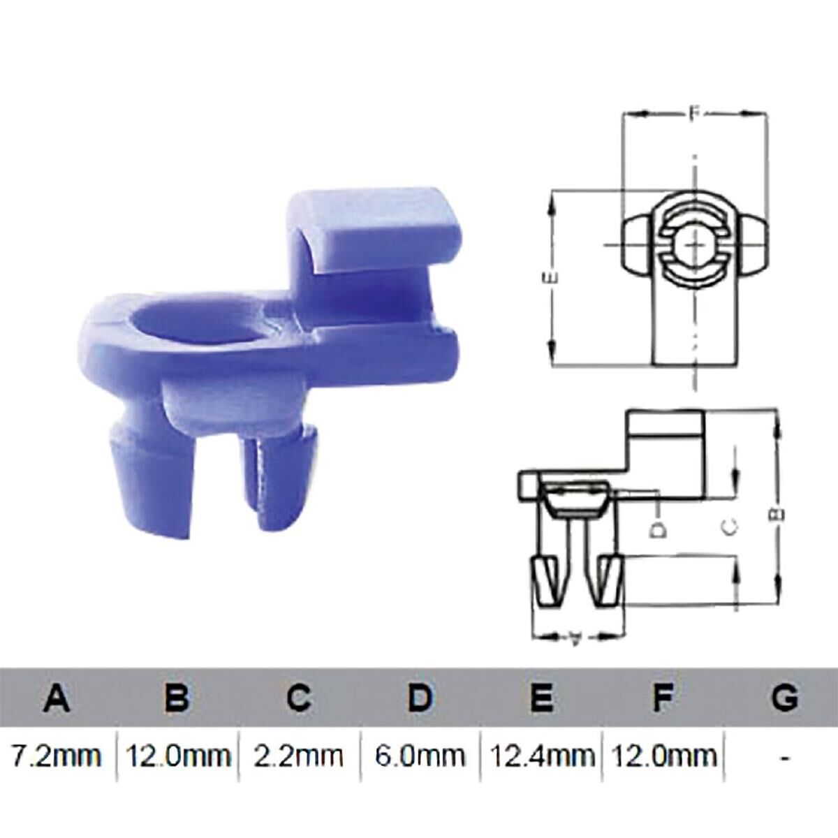 PKT 10 DOOR LOCK CLIP, , scaau_hi-res