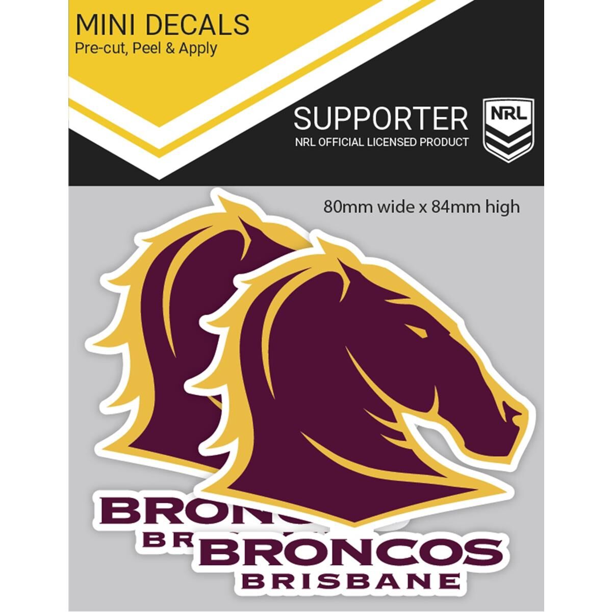 BRONCOS ITAG MINI DECAL, , scaau_hi-res