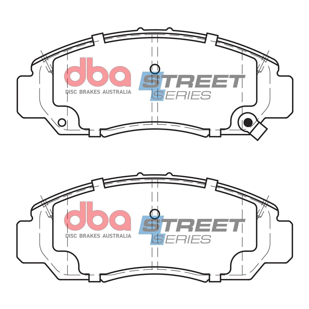 DBA SS STREET SERIES BRAKE PADS [ Honda 2003-2014 F ], , scaau_hi-res