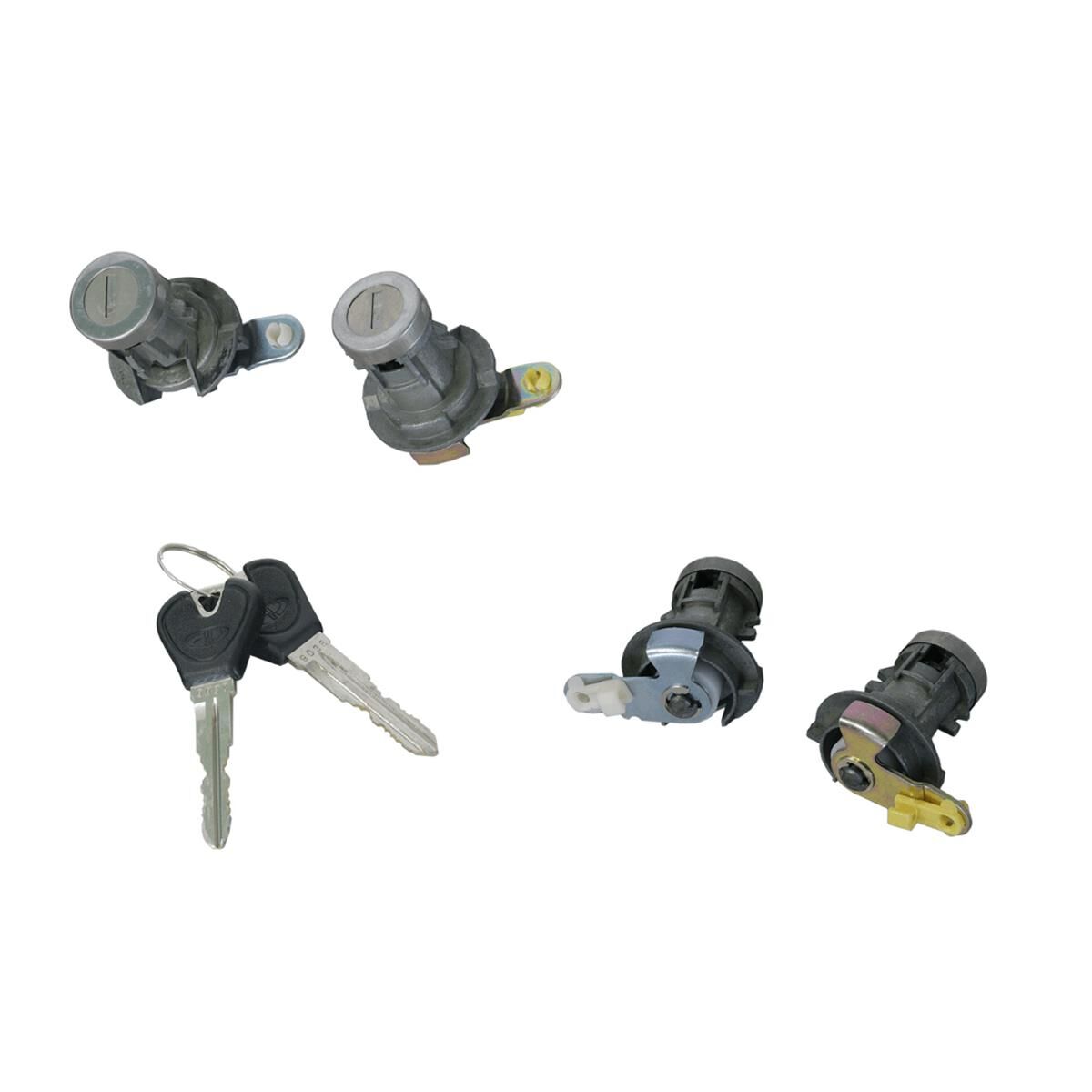 DOOR LOCK BARREL + KEYS KIT / LEFT & RIGHT HAND SIDE / SUITS FORD TELSTAR 92-96 / MAZDA 626 92-97 / MAZDA 929 93-98, , scaau_hi-res