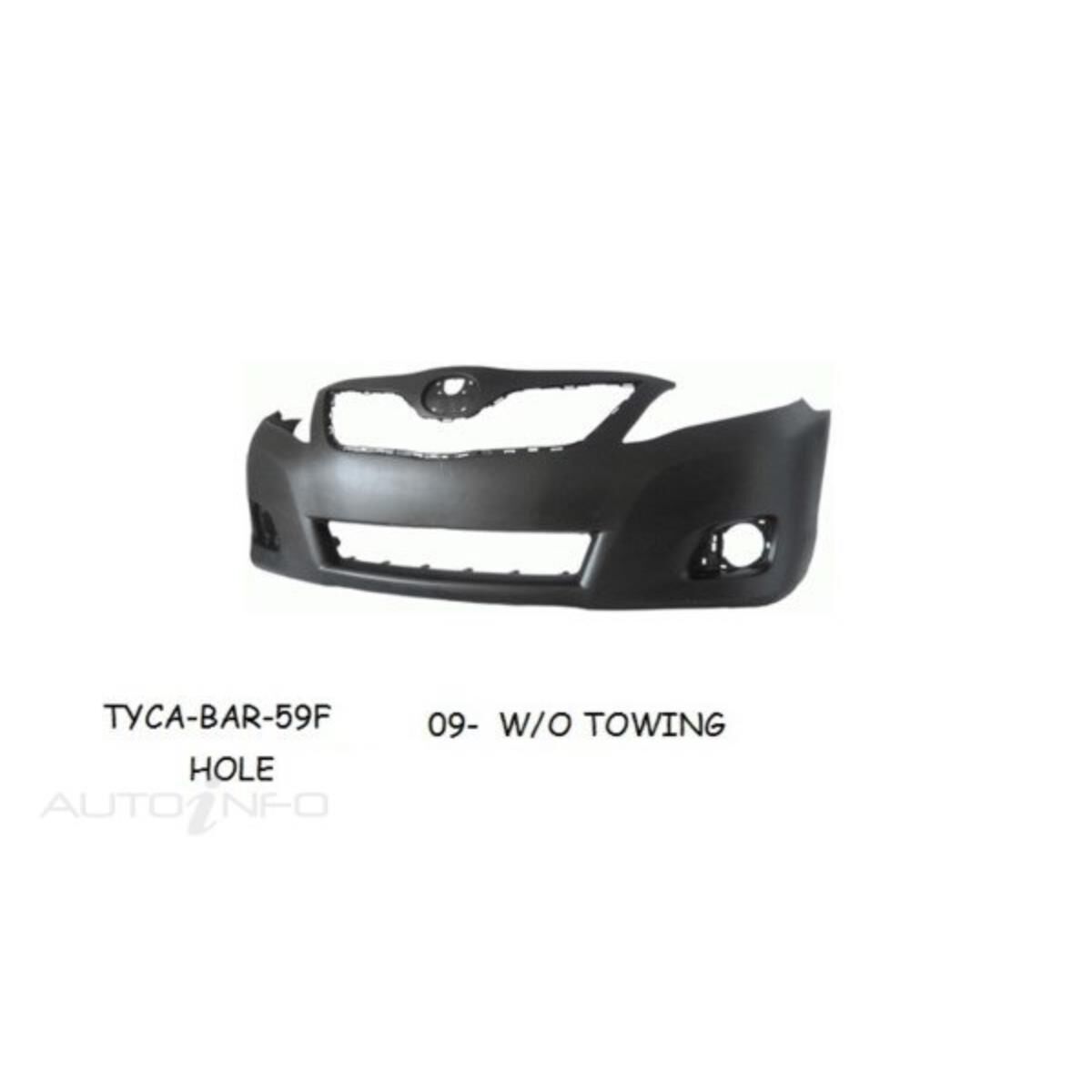 TOYOTA CAMRY  CV40  07/2009 ~ ONWARDS  FRONT BUMPER BAR COVER, , scaau_hi-res