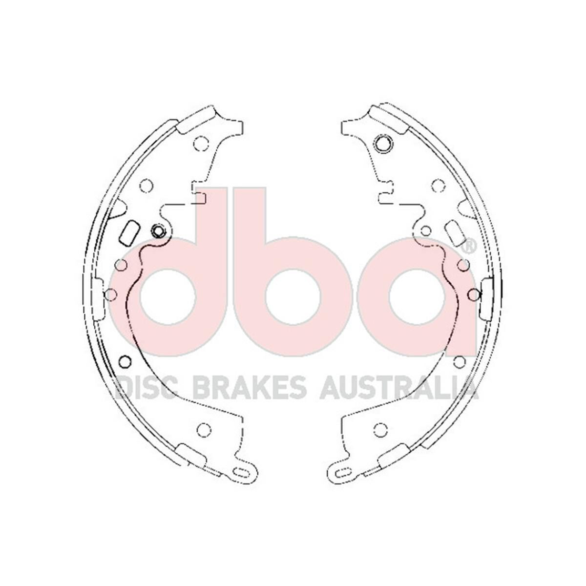 STREET SERIES BRAKE SHOES [TOYOTA HI-LUX/REVO 254MM], , scaau_hi-res