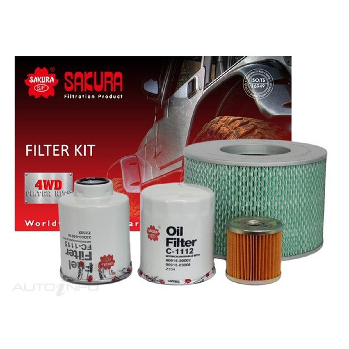 FILTER KIT OIL AIR FUEL TOYOTA, , scaau_hi-res