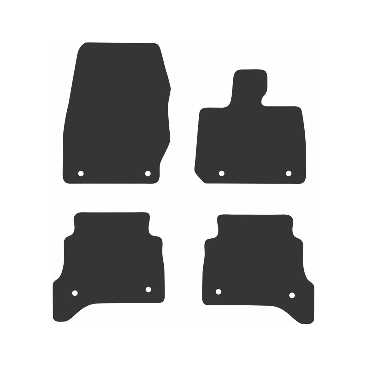 EXECUTIVE RUBBER CAR MATS FOR LAND RANGE ROVER SPORT (3RD GEN L461) 2023 ONWARDS, , scaau_hi-res