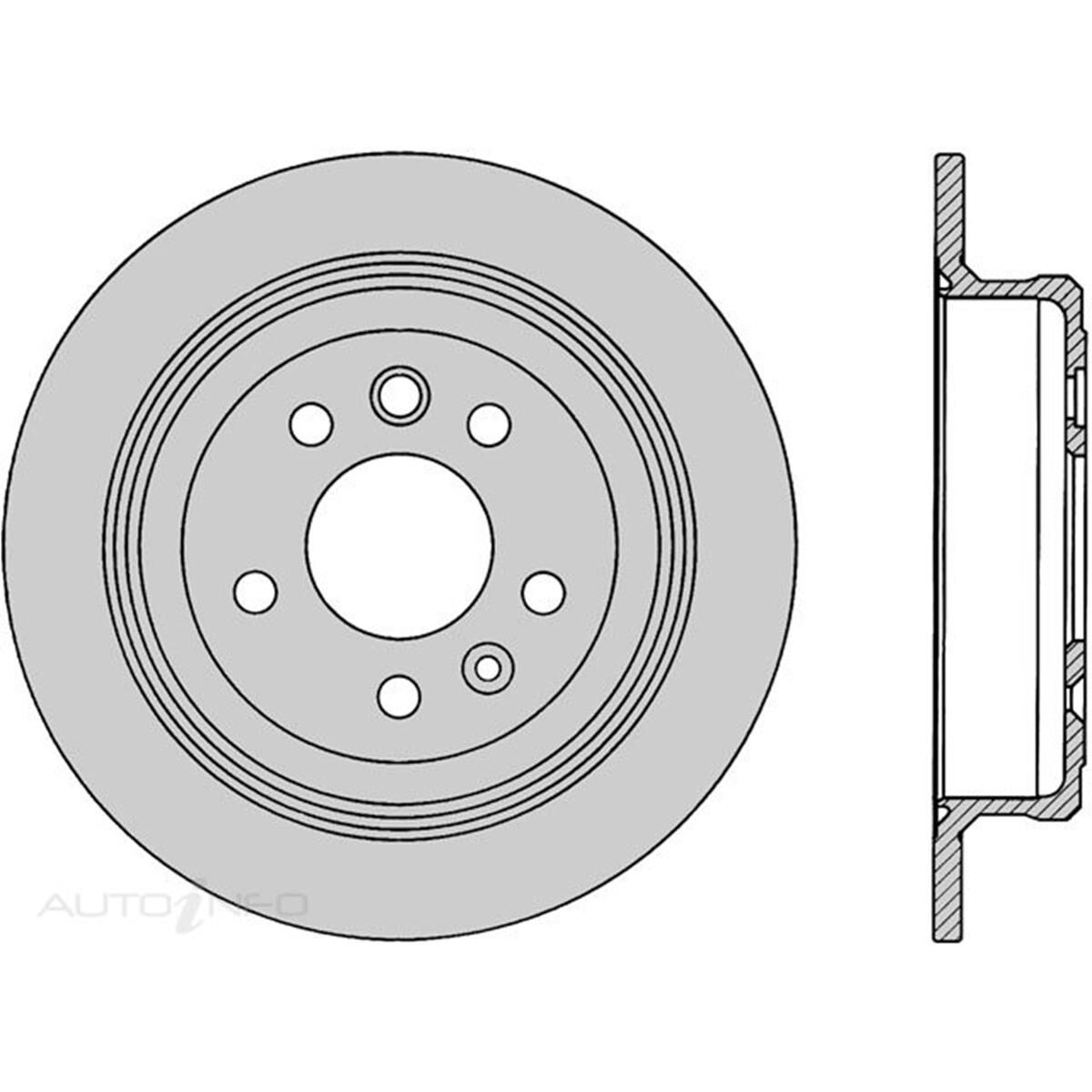 Protex Ultra Brake Rotor - DR133 | Supercheap Auto