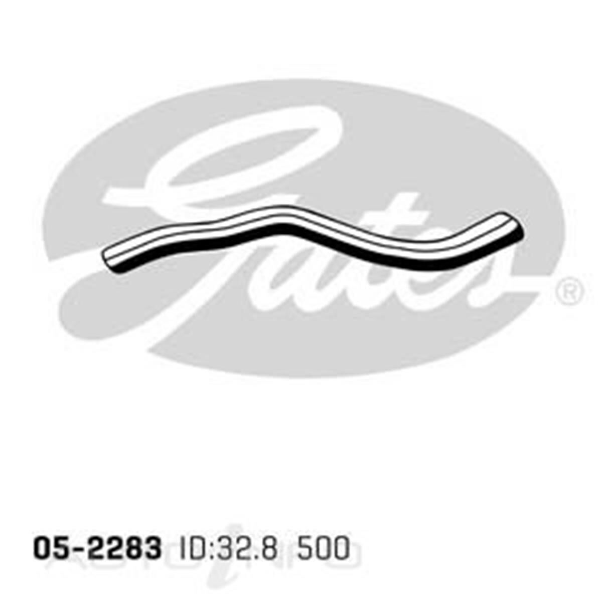 05-2283 GATES RADIATOR HOSE, , scaau_hi-res