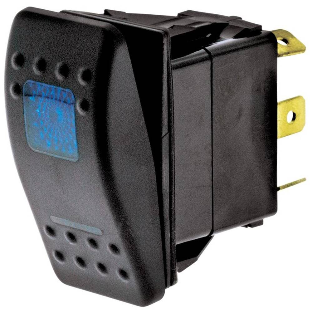 Jaycar Spring On Rocker Switch Jaylec Switch Rocker Sealed On/Off/On - SW8378 | Supercheap Auto