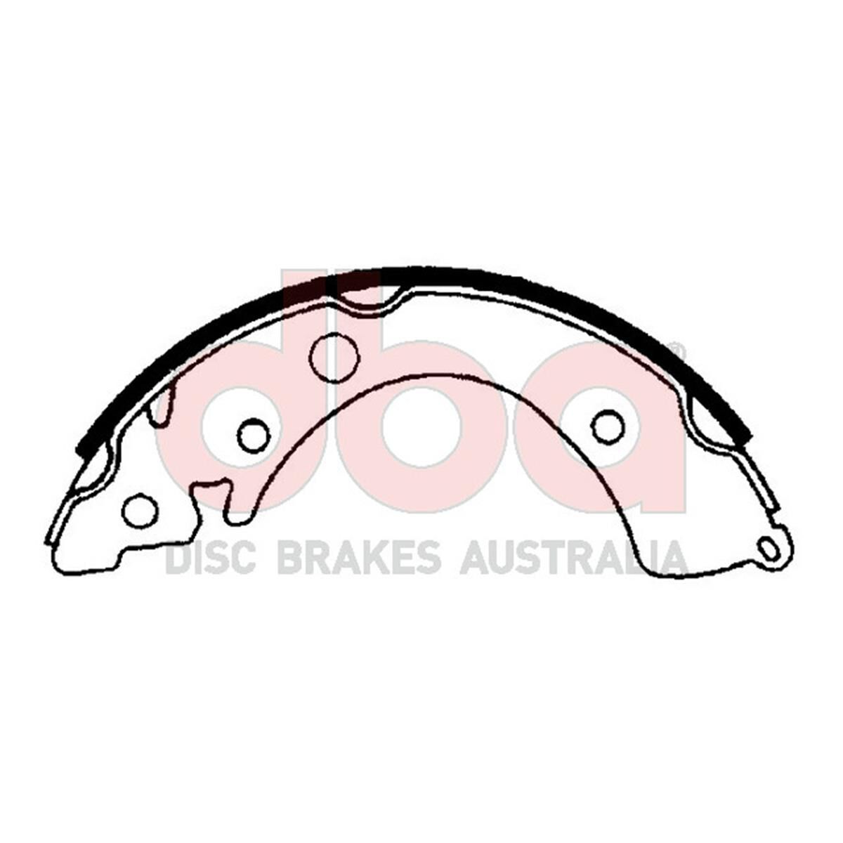 Street Series Brake Shoes [Honda Civic/Integra 200mm], , scaau_hi-res