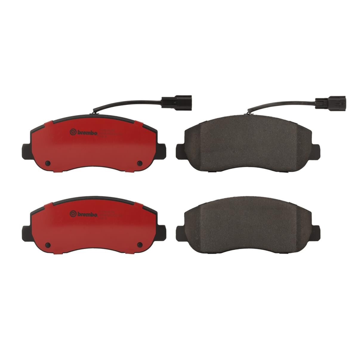 BREMBO DISC PAD SET NAO CERAMIC, , scaau_hi-res